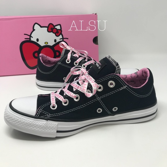 Converse & Hello Kitty Ctas Madison OX Black W - Picture 6 of 8